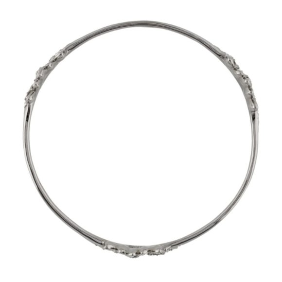 ALEXIS BITTAR Miss Havisham Jagged Cluster Skinny Bangle - Picture 3 of 4